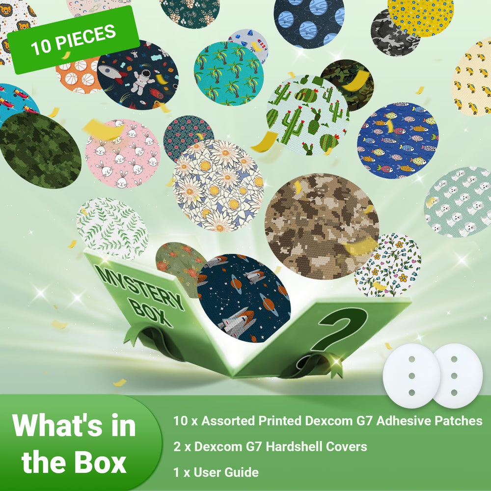 KOVOQ curved hardshell cover for Dexcom G7 provides enhanced protection.