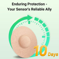 KOVOQ Dexcom G7 overpatch tan ready-in-tin packaging for travel
