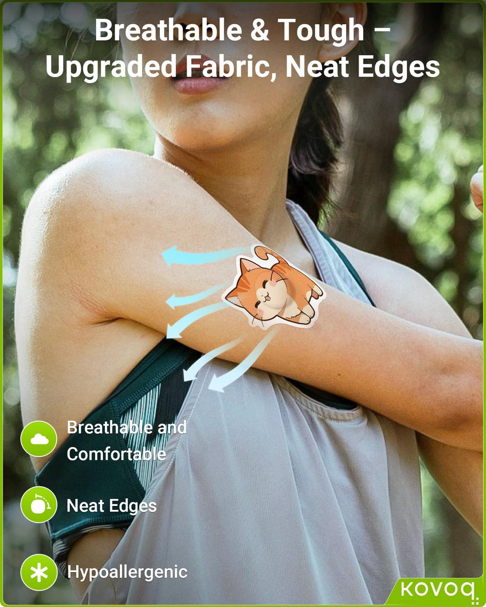 KOVOQ FiguraGuard 4x4 pack in reusable tin shown.