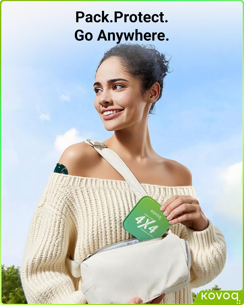 KOVOQ holiday pack of 16 patches covers Dexcom G7 needs for travel and sports.