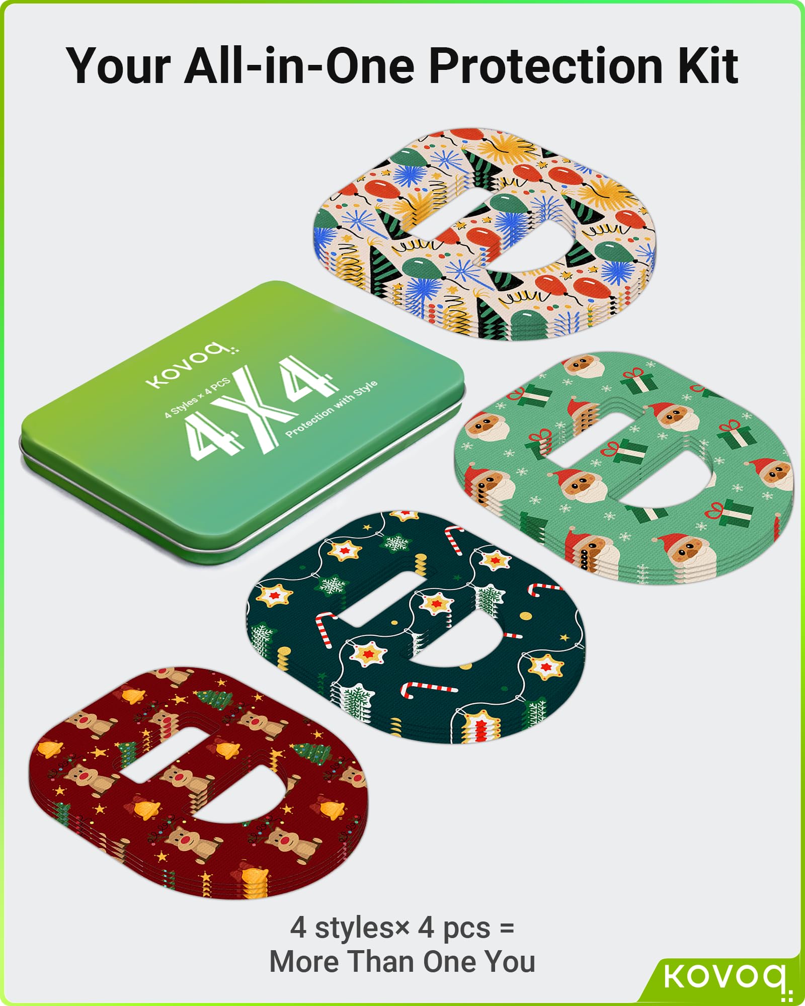 KOVOQ Omnipod 5 Overpatches breathable patch for sensitive skin