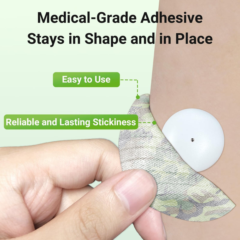 KOVOQ sweatproof adhesive patch supports active days.