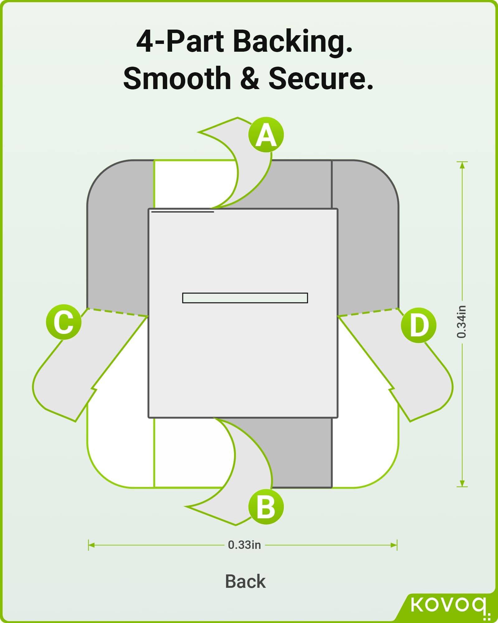 KOVOQ Tandem Mobi 10-pack packaging for convenient replacement