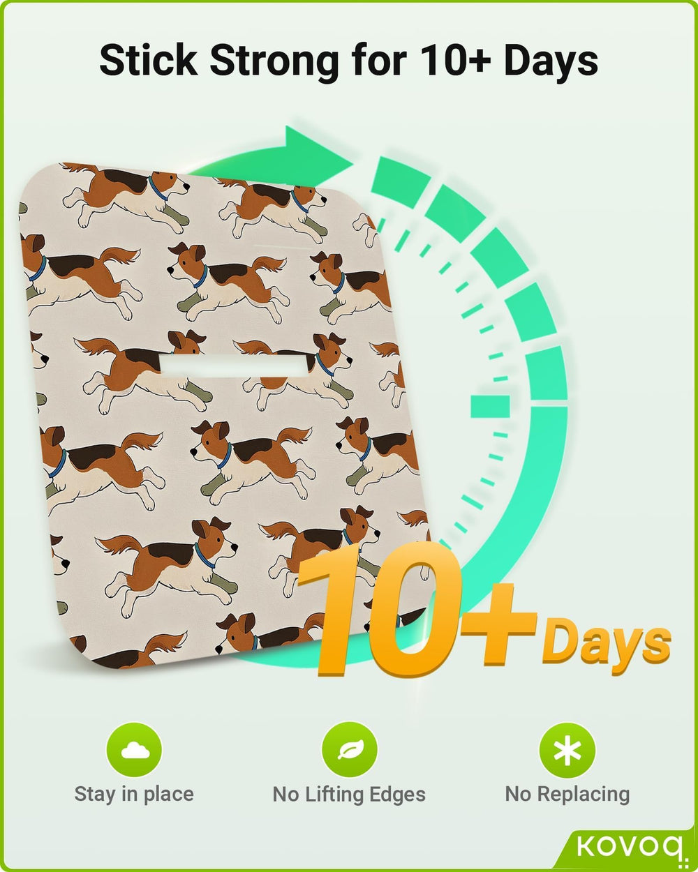 KOVOQ waterproof and sweatproof hold supports daily activity and performance.