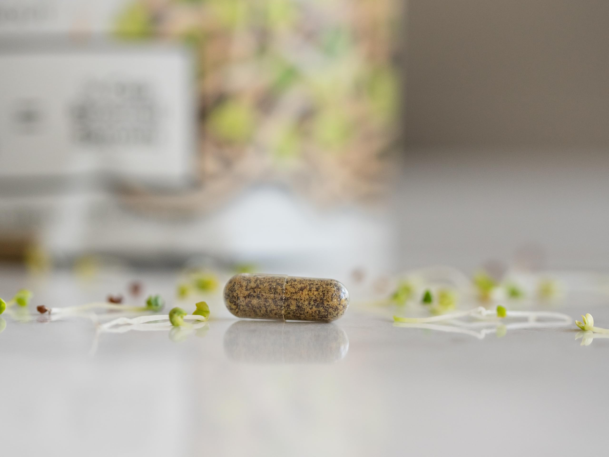 KOYAH bottle front view displaying 150 capsules ready for daily routine.