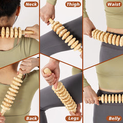 KQXTOKTY wood gua sha board for neck and back relief.
