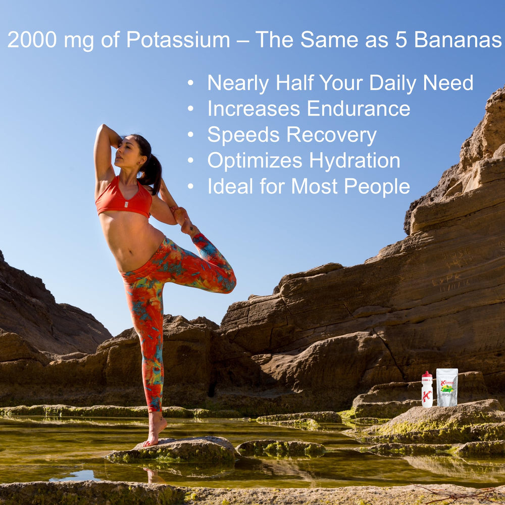 Krampade packet collection in a pack highlights daily hydration options.