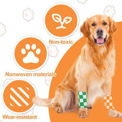 Kreyfer Vet Wrap self-adhesive closure that avoids fur sticking