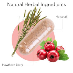 Kroeger Circu Flow bottle with hawthorn berries visual reinforces heart-friendly ingredients.