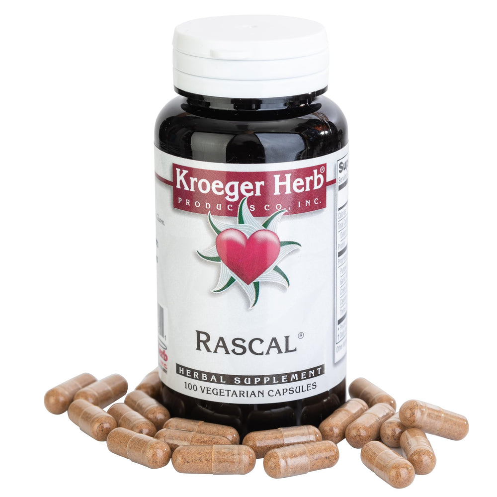 Kroeger Rascal garlic component hints at traditional digestive support.