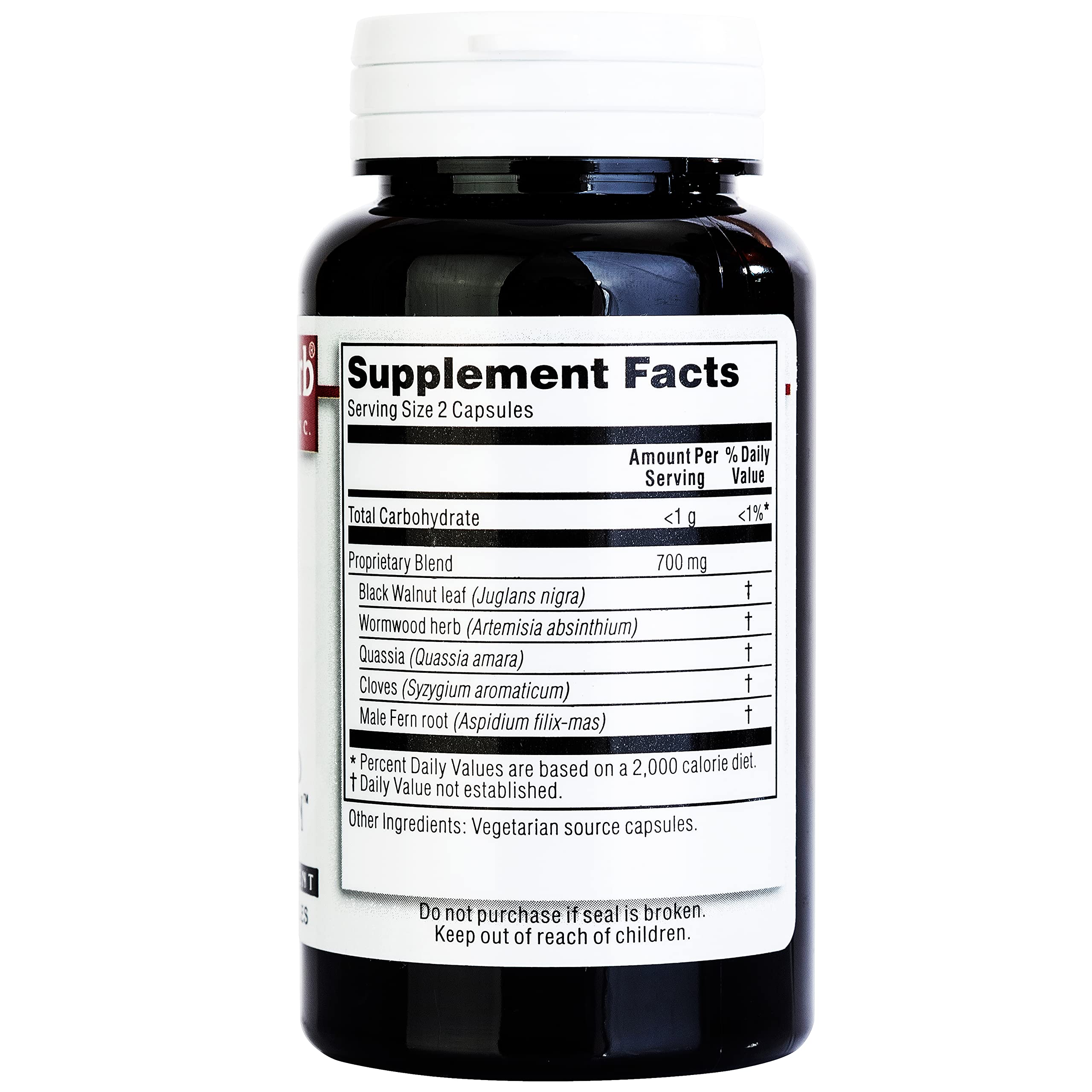 Kroeger Wormwood Capsules spoon demonstrates easy measurement for daily routine.
