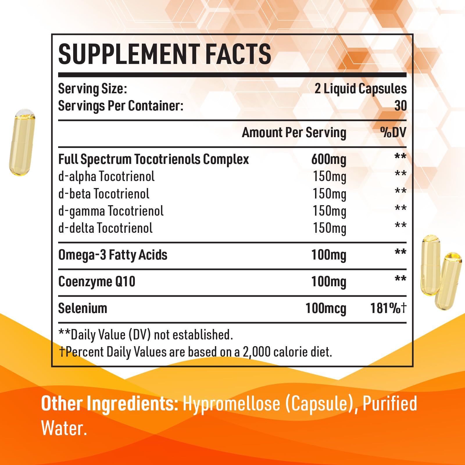 Kroppssund bottle with ingredient panel.