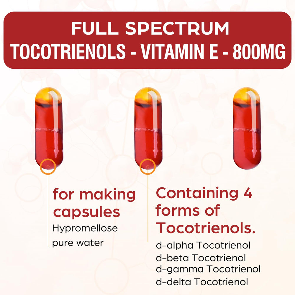 Kroppssund Tocotrienol label shows soy-free, gluten-free, dairy-free ingredients for sensitive diets.