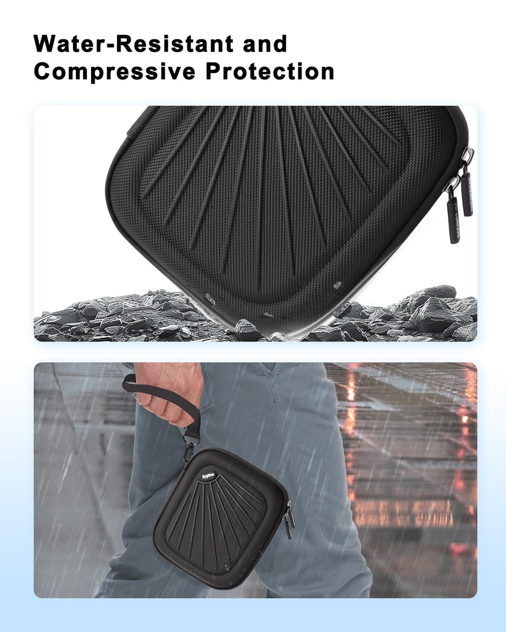 Krypthos case lightweight and portable for travel