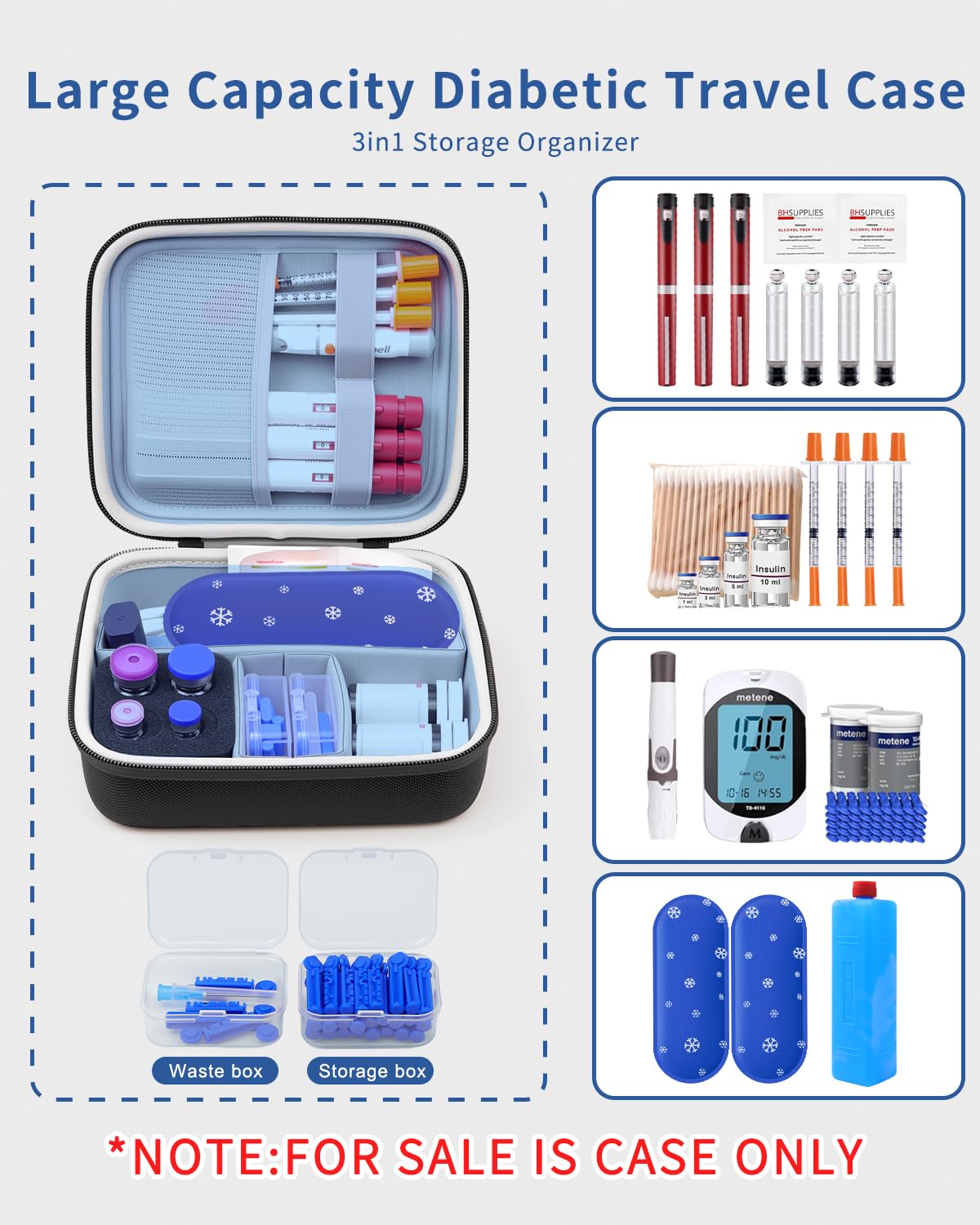 Krypthos travel case interior with adjustable dividers for customizable organization
