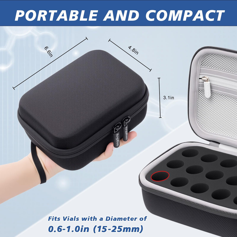 Krypthos fridge storage demonstrates compact organization in fridge