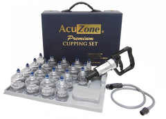 KS Premium Quality Cupping Set with 19 cups for professional sessions.