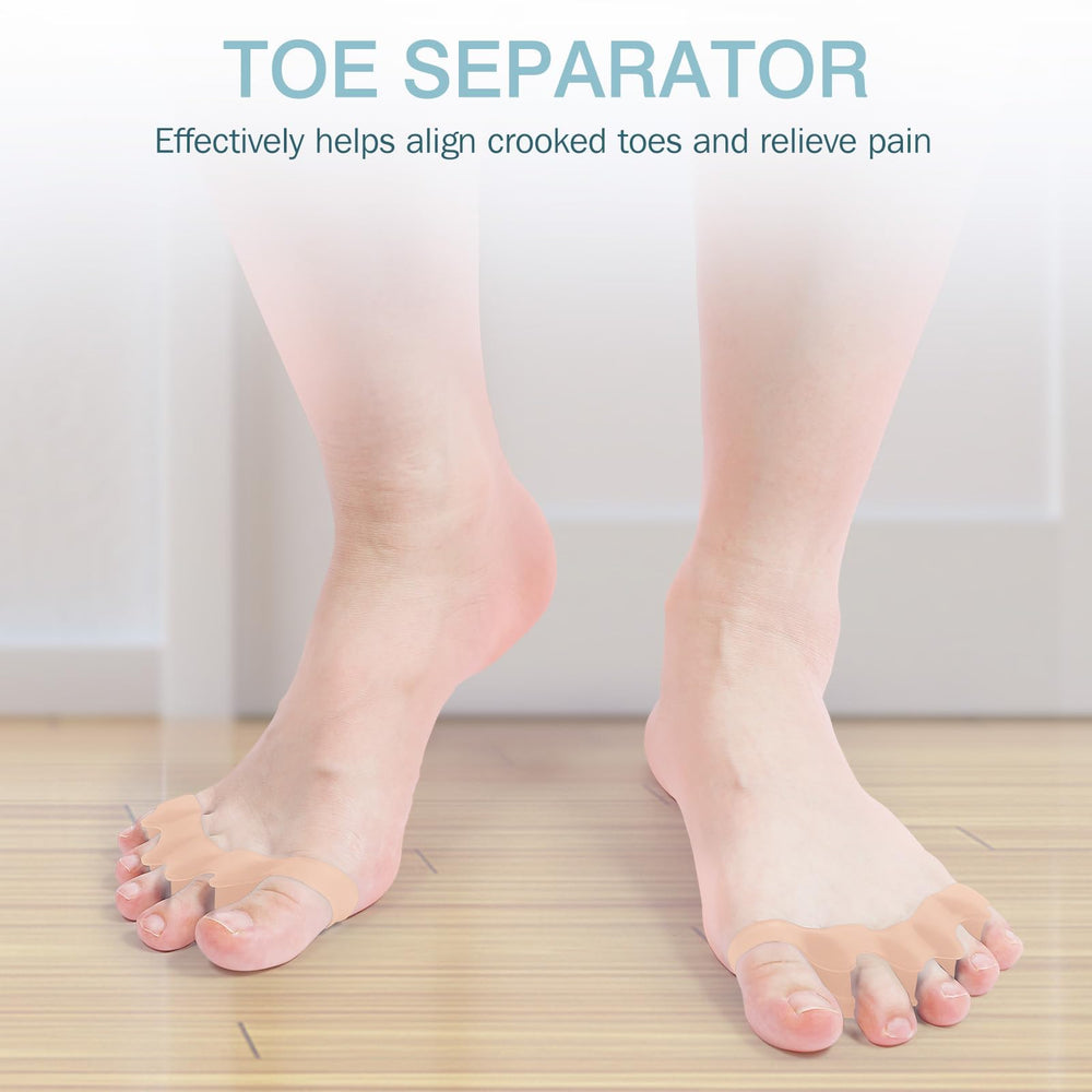 KTSAY toe separators with bunion relief focus for improved toe alignment during daily activities.