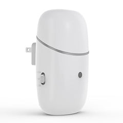 Kuandawei wall-plug waterless diffuser compact design delivering space-saving fragrance.
