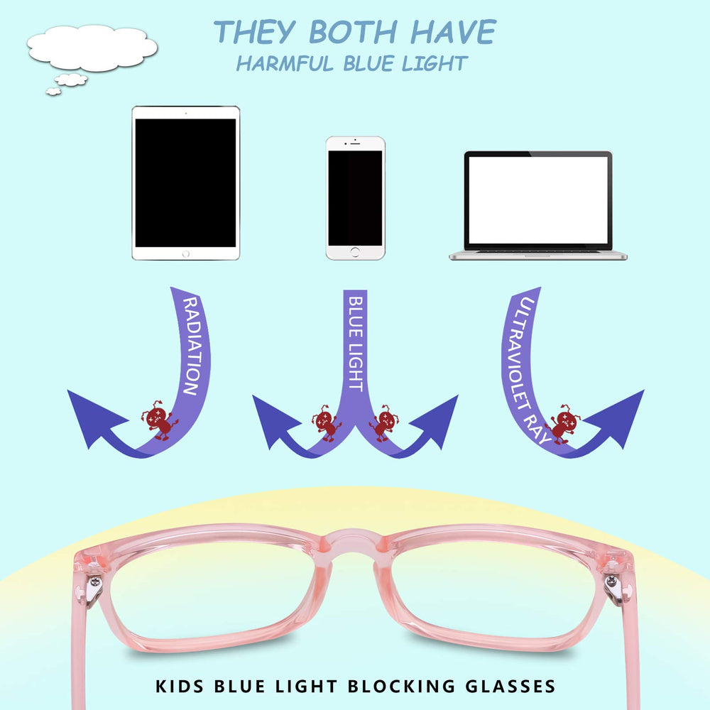 KUGUAOK flexible temples kid eyewear for daily wear