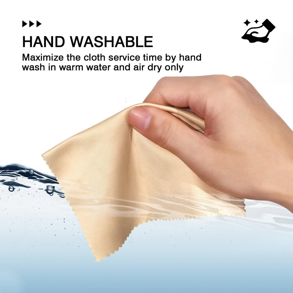 Kukifun camera lens cleaning cloth aids precise cleaning on lenses.