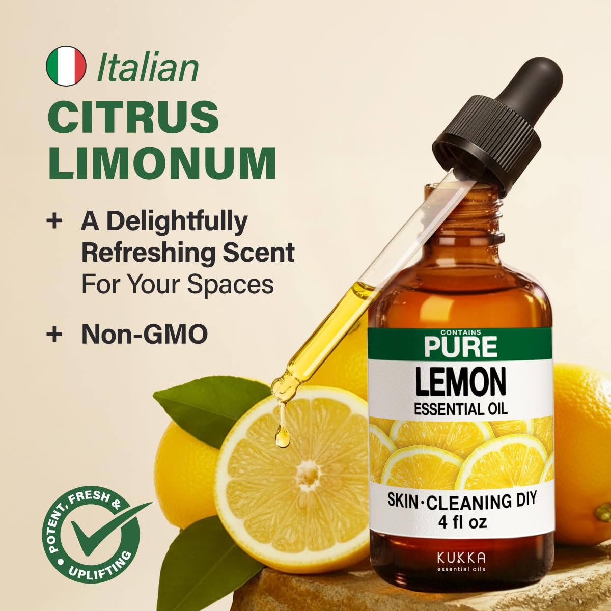 KUKKA aceite de limón para cabello, nutrición y brillo natural