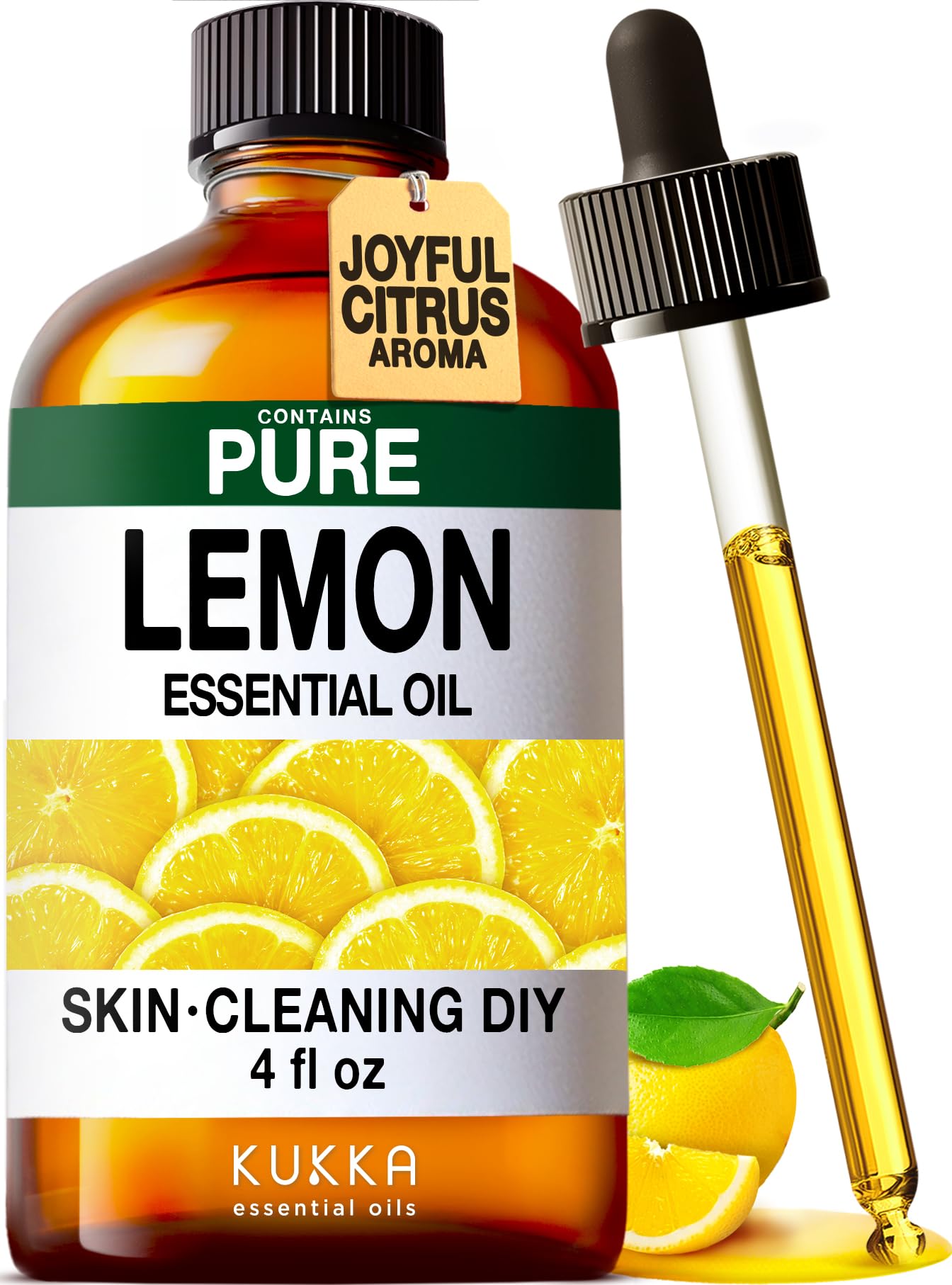 KUKKA aceite de limón para difusor, aroma fresco y vigorizante