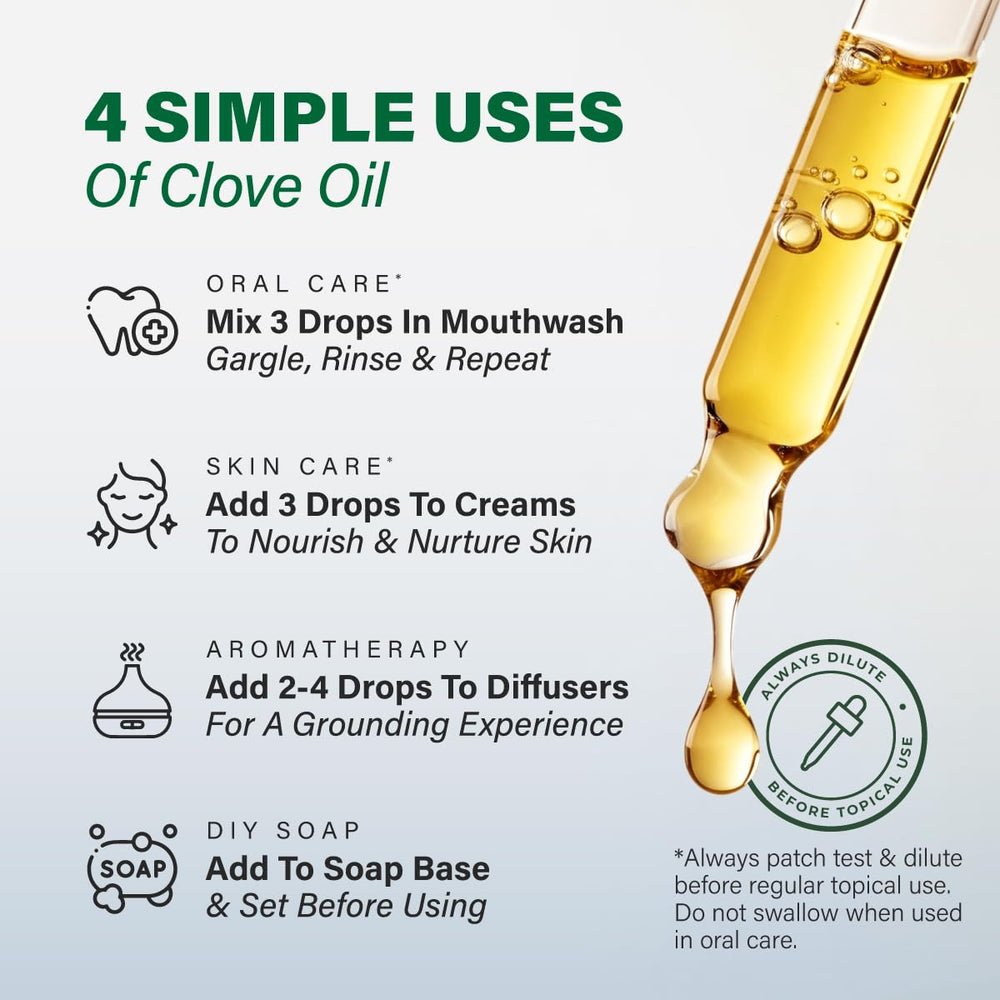 KUKKA Clove oil for oral care ideas with tooth and gum blends.