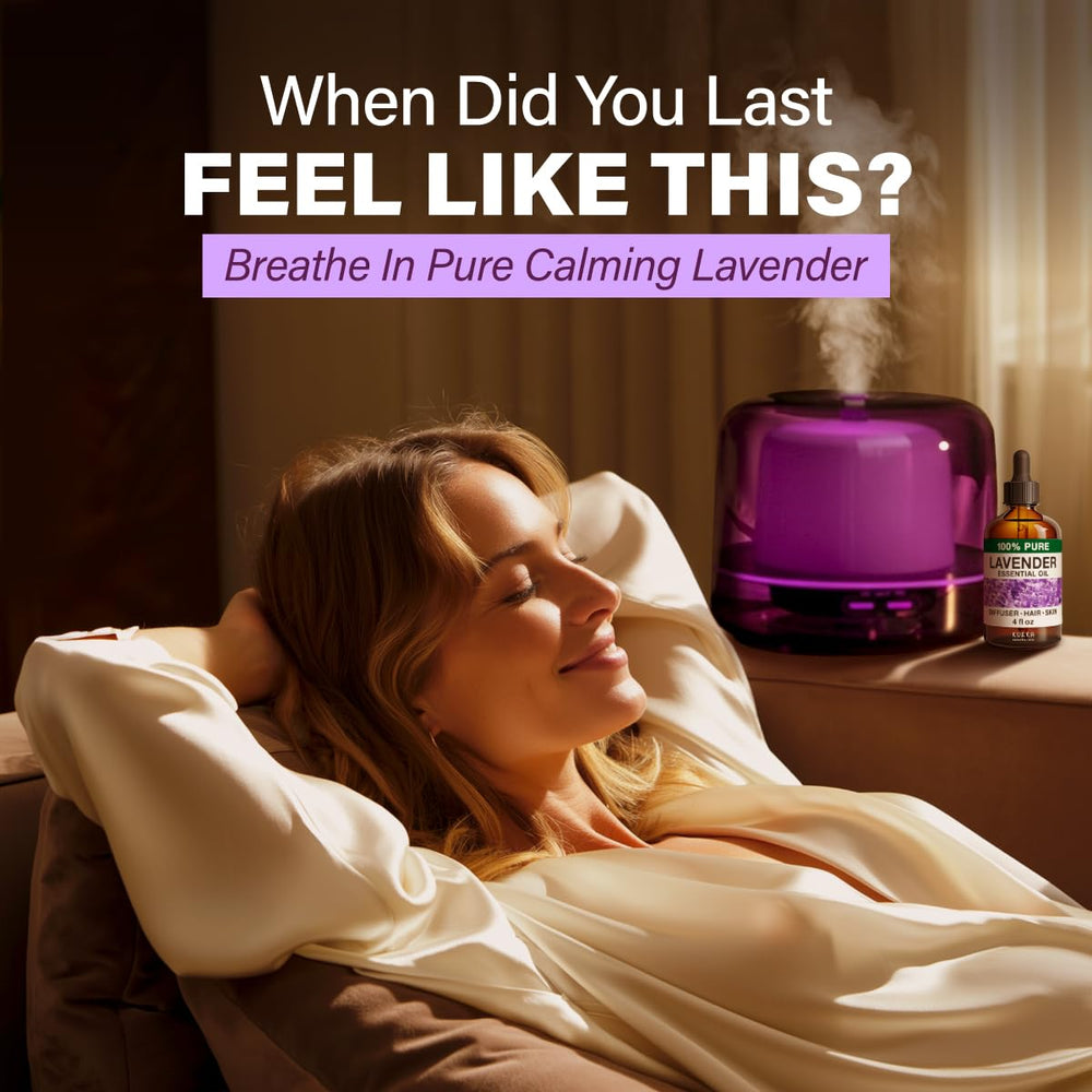 KUKKA Lavender oil diffuser blend for a peaceful, aromatic space.