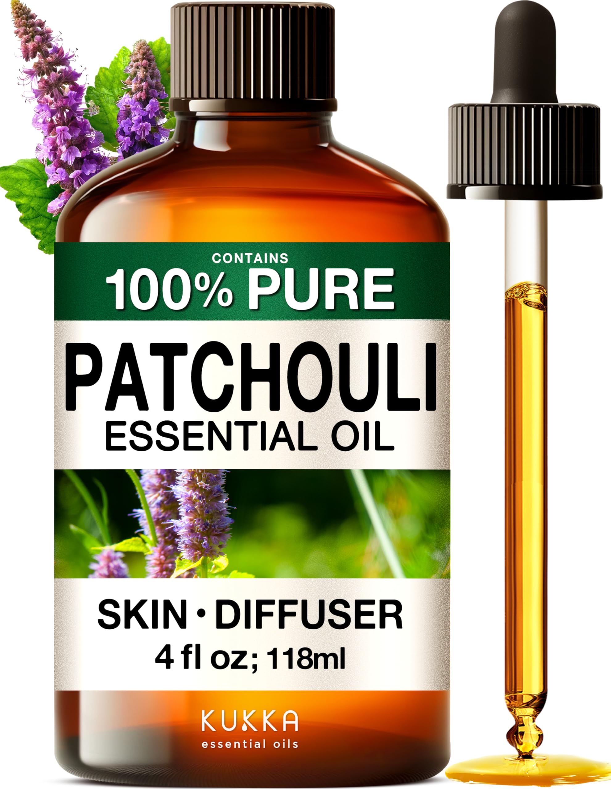 KUKKA Patchouli diffuser aroma enhances relaxing room ambiance and mood
