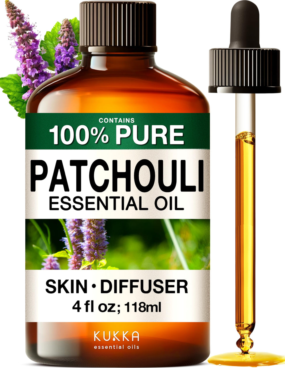 KUKKA Patchouli diffuser aroma enhances relaxing room ambiance and mood