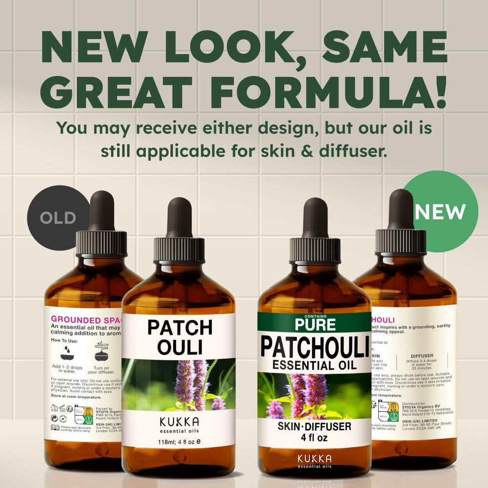 KUKKA Patchouli oil-bottle ideal for diffuser or DIY blends