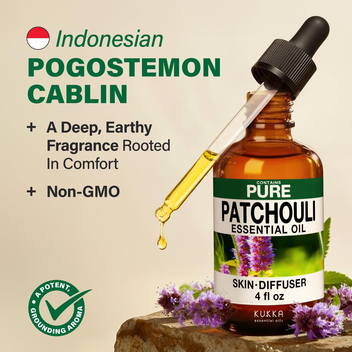 KUKKA Patchouli soap-diy scent for artisanal bath products