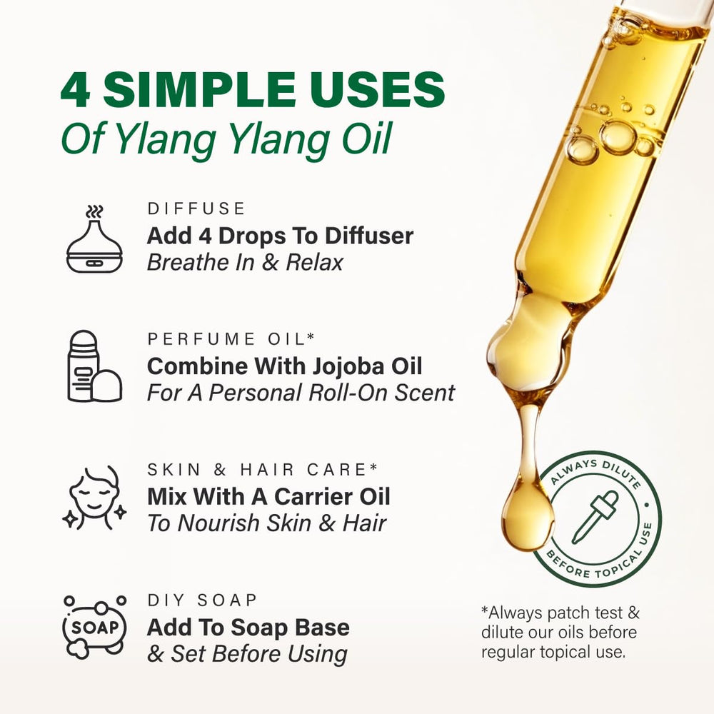 KUKKA Ylang-Ylang oil in aromatherapy for relaxing routines.
