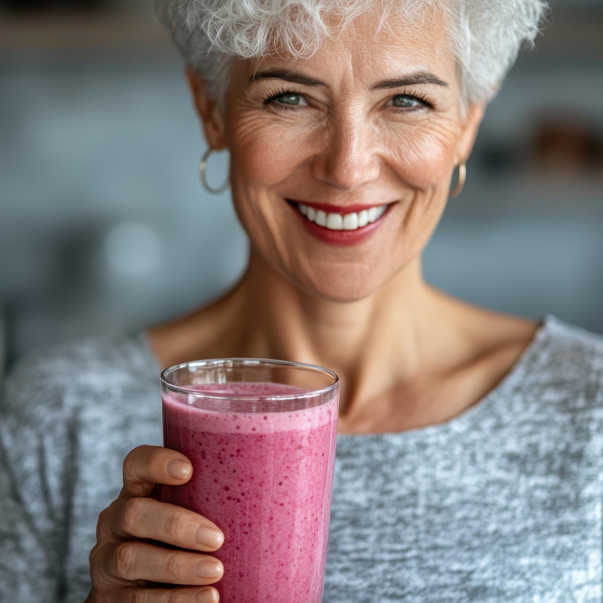 Kuli Kuli Mood Magic cinnamon and hibiscus elements suggesting calming focus