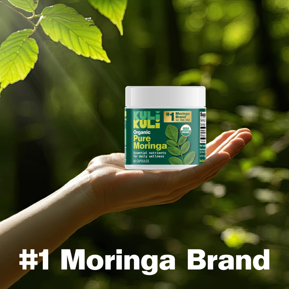 Kuli Kuli Moringa sustainability symbol indicating ethical farming