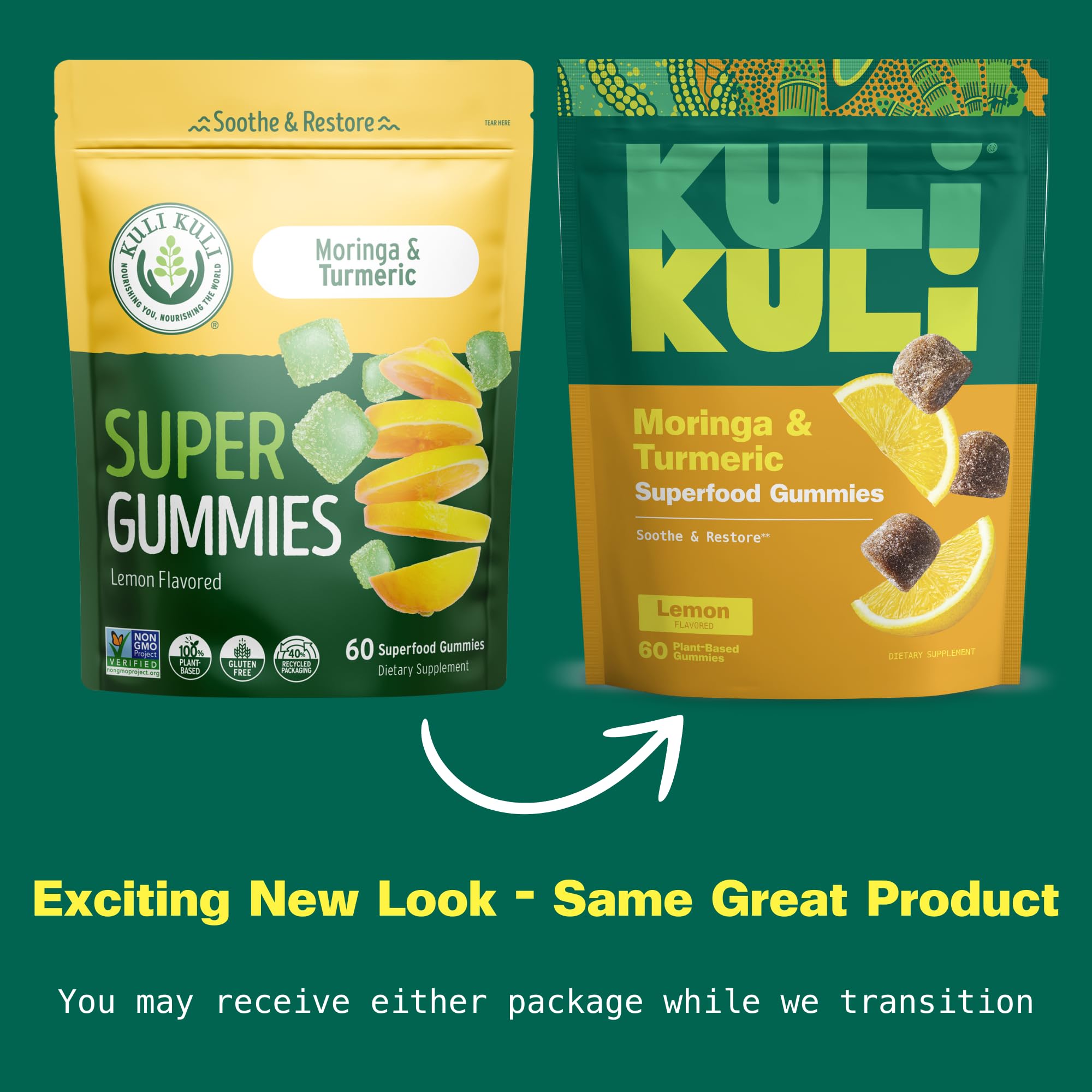 Green apple flavor gummy close-up for a refreshing boost