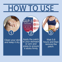 kumamart GLP-1 patch removal demonstrated with oil for a smooth finish