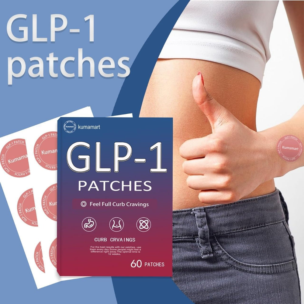 kumamart GLP-1 patch for travel on-the-go, compact and discreet