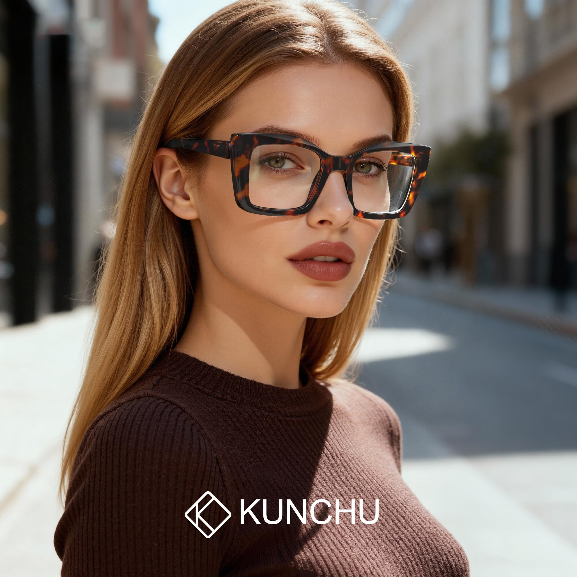 kunchu blue light blocking readers protect eyes during screen time