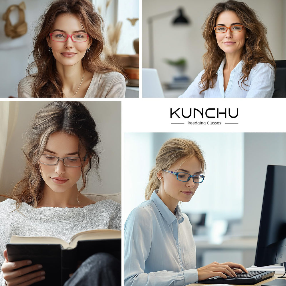 kunchu gift-ready reading glasses set ideal for gifting