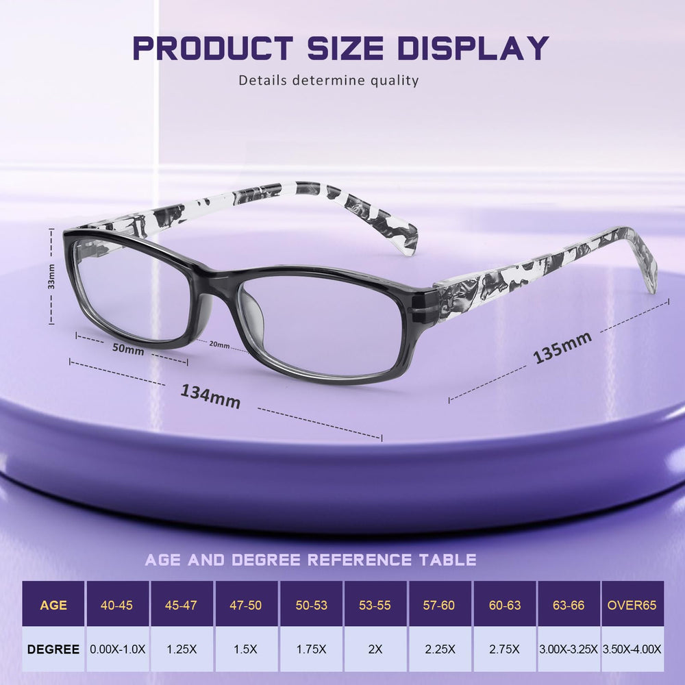 Close-up of Kunchu spring hinge glasses for a comfortable fit.