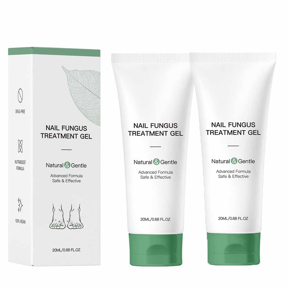 KUNLEN Nail Fungus Treatment Gel two-pack for convenient home use