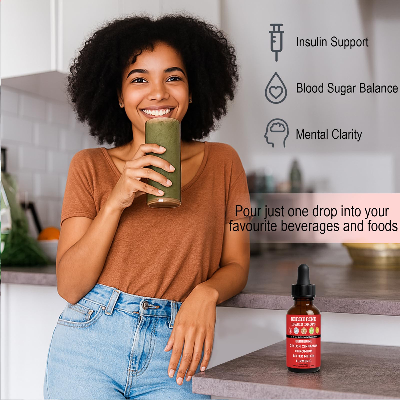 Kunnozz Cavora ingredients bundle highlights bitter melon, turmeric, gymnema.