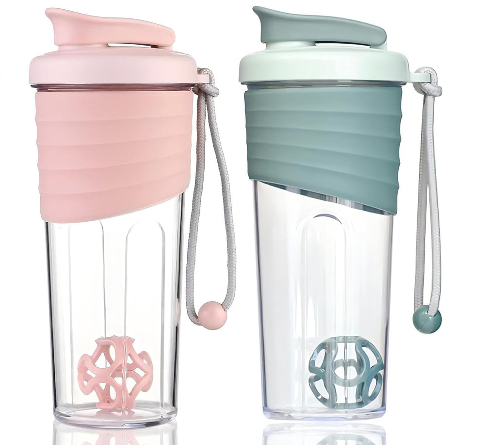 Kuoleopa shaker bottle 24oz pink, ideal for on-the-go protein shakes.