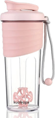 Kuoleopa shaker bottle 24oz pink ready for on-the-go protein shakes