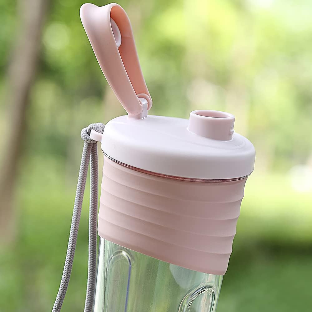 Kuoleopa shaker bottle shows measurement marks for easy portions