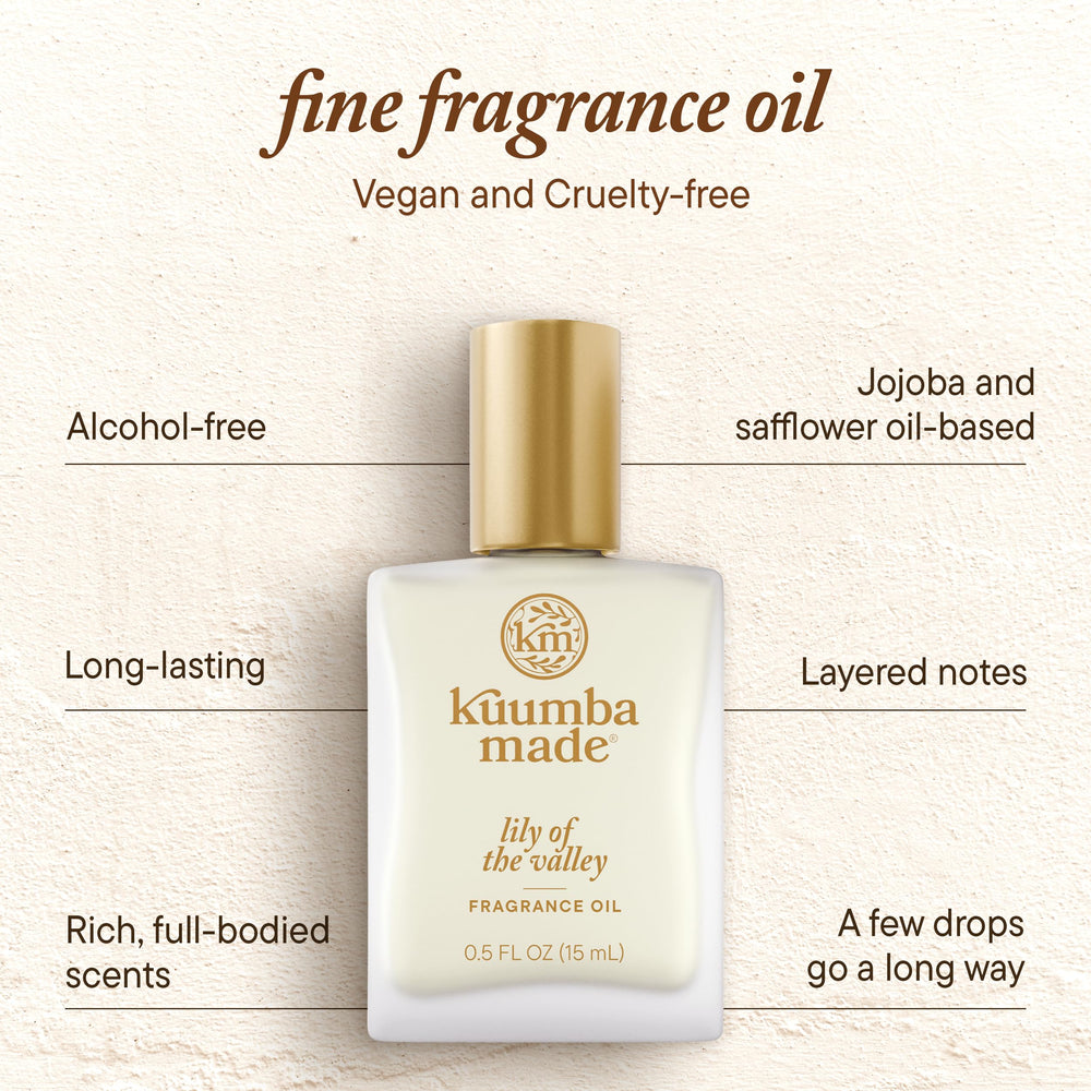 Fresh Lily of the Valley blooms image emphasizing delicate floral notes