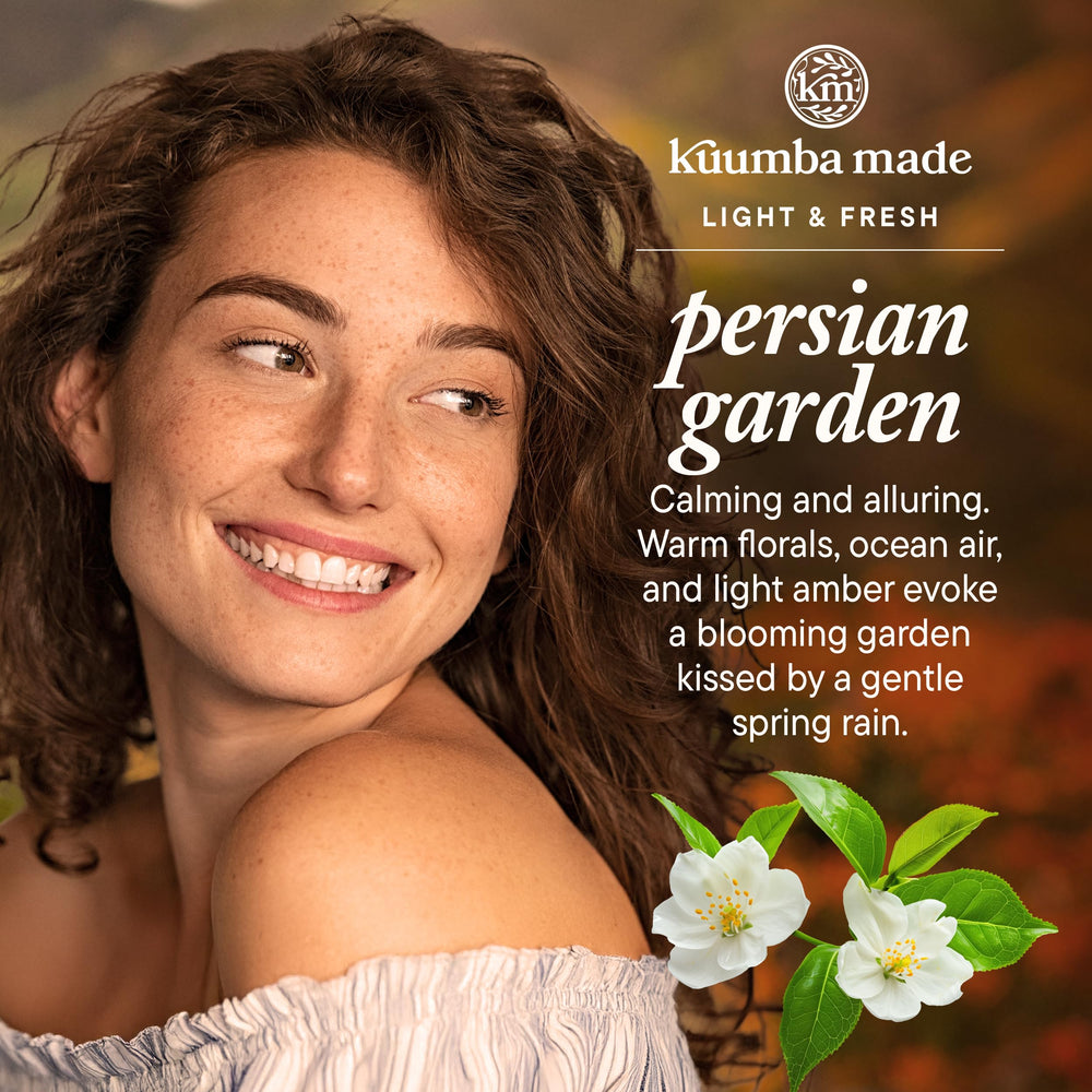 Kuumba Made Persian Garden fragrance oil on neck dab for daily wear
