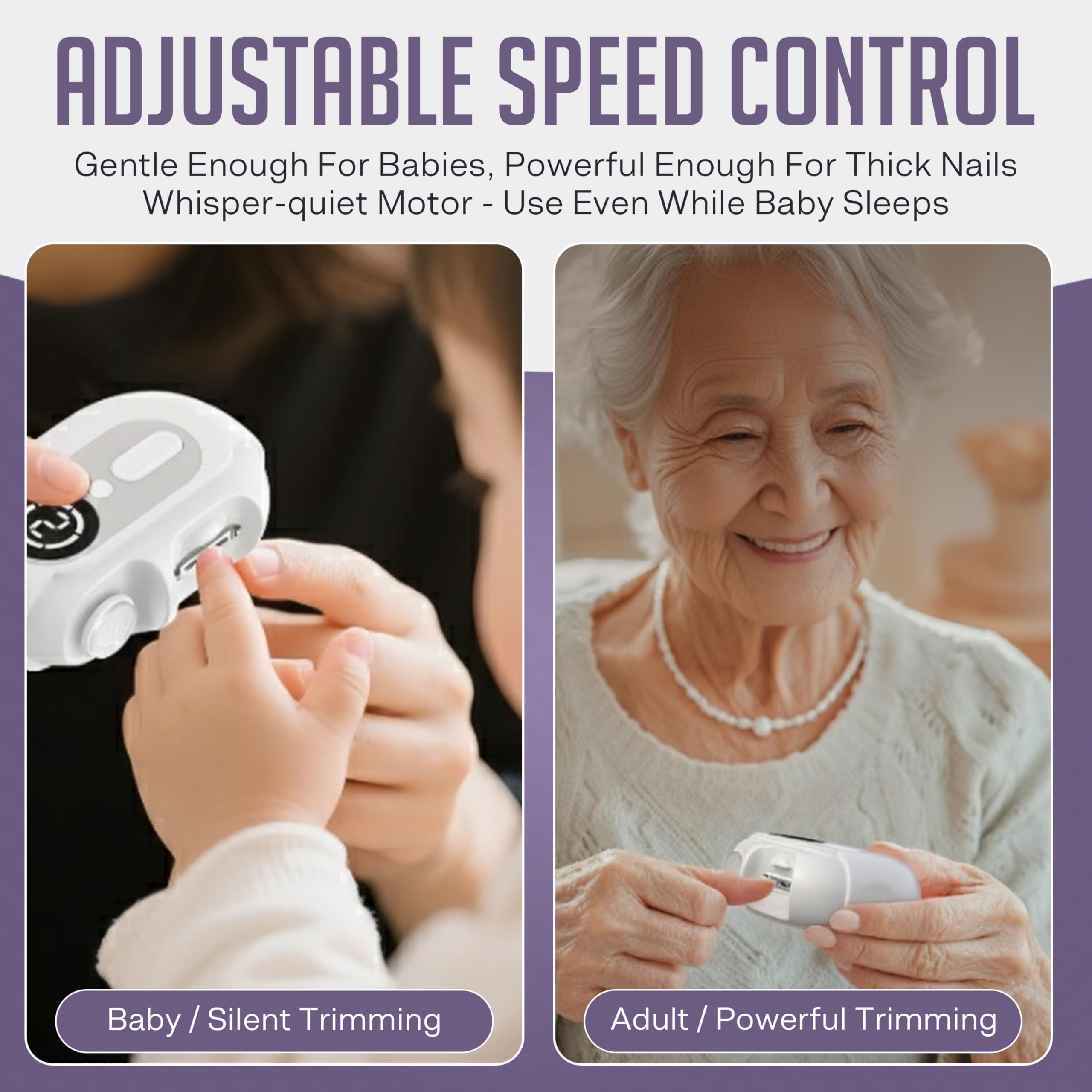 kvkor EasyClip ergonomic handle supports fatigue-free use during longer sessions